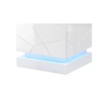 Nachtlampenset Cama Meble QIU — opbouw blauw LED, AC-voeding, 2 stuks