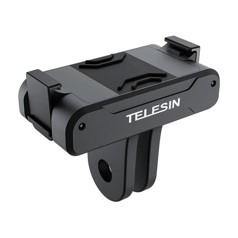 Magnetische twee-klauw adapter Telesin OA-TPM-T04 voor DJI Action 4/3 camera