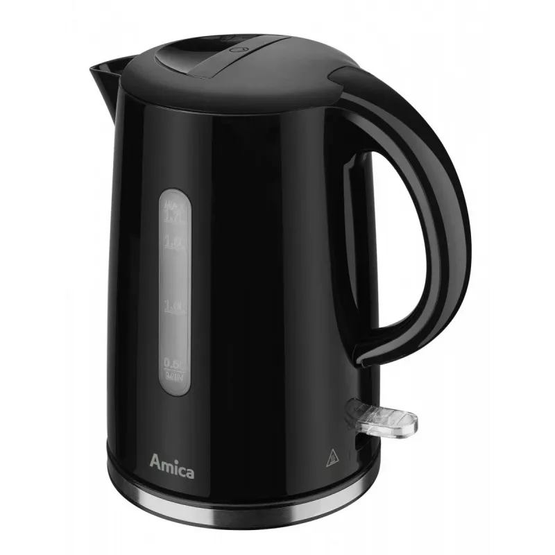 Amica KF1002 waterkoker, 1,7 L, zwart