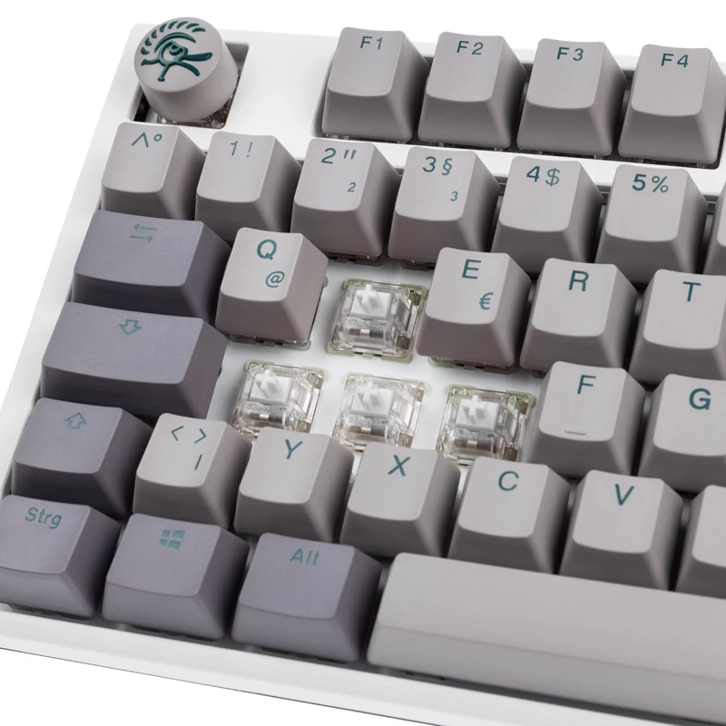 Ducky One 3 RGB Toetsenbord Gaming USB QWERTY US Engels Grijs