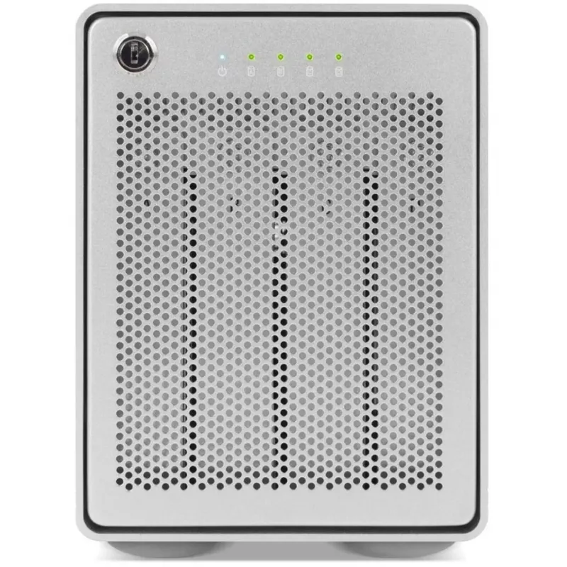 Mercury Elite Pro Quad, schijvenbehuizing zilver, USB 3.2 Gen 2, RAID-klaar