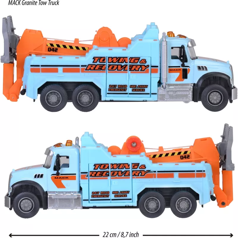 Mack Granite takelwagen, speelvoertuig