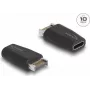 DeLOCK adapter USB 10 Gbps Type-E Key A stekker naar USB Type-C bus zwart