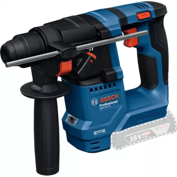 Accu-boorhamer GBH 18V-18 Professional solo, 18 volt (blauw/zwart, zonder accu en oplader)