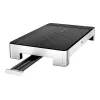 WMF 0415330011 rechthoekige elektrische grill zwart, RVS 2000 W