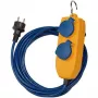 Verlengsnoer Brennenstuhl 1161750020 5m 2 AC stopcontacten indoor blauw geel