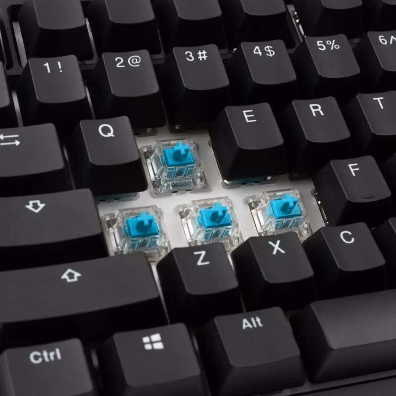 Ducky Tinker 75 gaming toetsenbord, RGB, zwart - MX-Blue (ANSI)