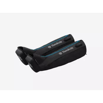 Beenmassageapparaat Therabody RecoveryAir zwart — compressiemassage, 4 programma's, Bluetooth, 240 min accuduur