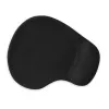 Muispad IB0X IMP003 met polssteun, zwart, 190×230 mm