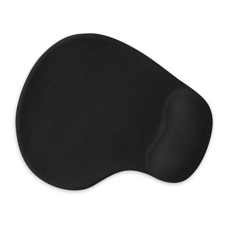 Muispad IB0X IMP003 met polssteun, zwart, 190×230 mm