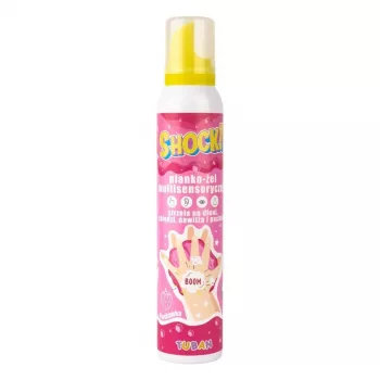 Tuban SHOCK! multisensorische schuim-gel aardbei 200 ml (rood)