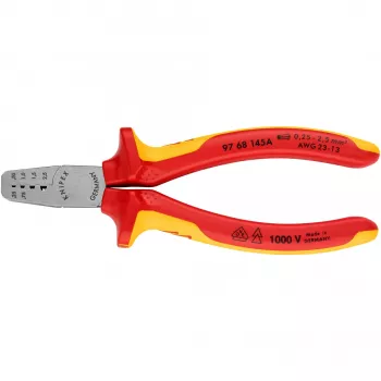Kabel-crimptang combinatiegereedschap Knipex 97 68 145 A