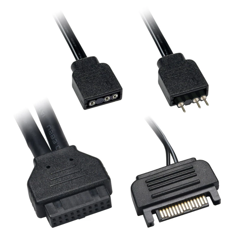 Lian Li LAN216-1W I/O-paneel met ARGB-controller voor LANCOOL 216, wit