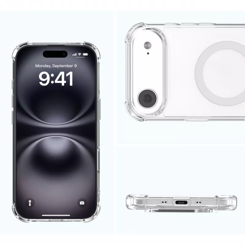 Border Case 4smarts Ibiza voor Apple iPhone 17 Air 16,8 cm transparant