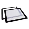 DEMCiflex stoffilter 120 mm, vierkant – zwart/wit