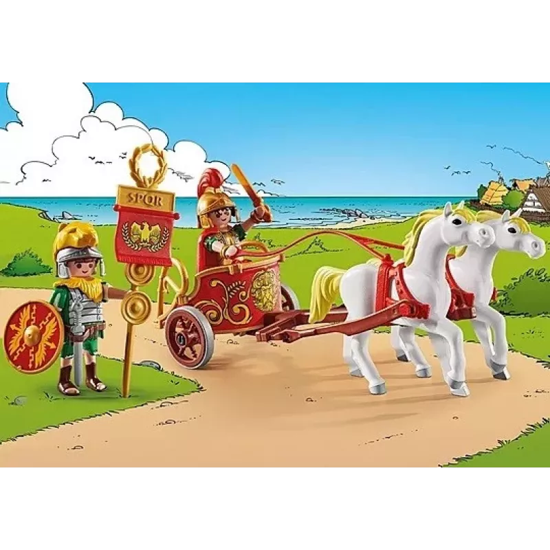 Set Asterix 71543 Romeinse strijdwagen