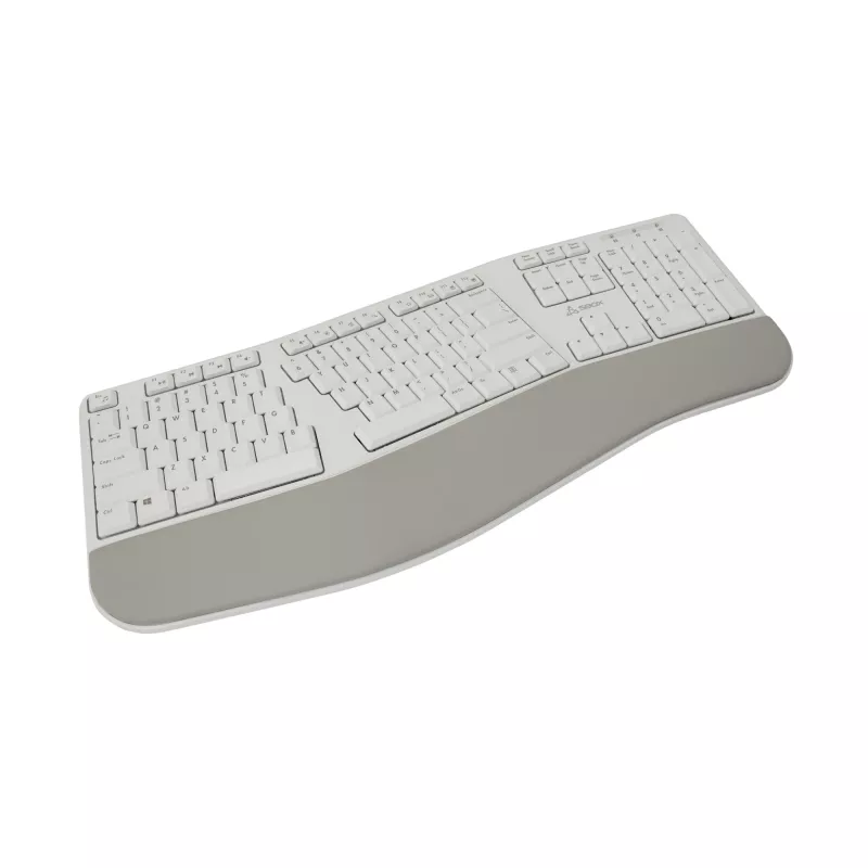SBOX WK-905 draadloos toetsenbord US — beige, draadloze USB-verbinding, US-layout