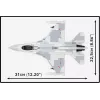 Constructieset Cobi F-16C Fighting Falcon – 463 onderdelen, modelbouwpakket op schaal