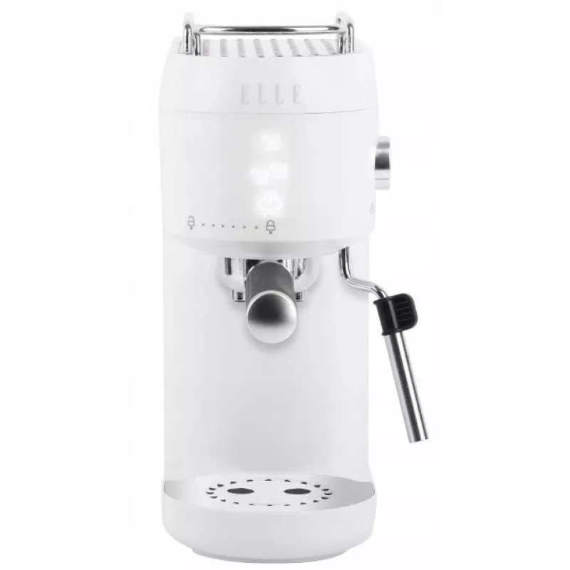 Koffiezetapparaat Elle EKCMP801WHEU wit – compact huishoudelijk koffiezetapparaat met filter-/espresso-uitstraling