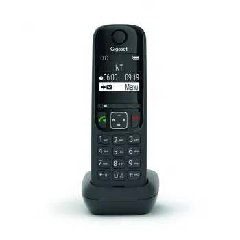 Analoog/DECT-telefoon Gigaset AS690HX draadloze handset nummerweergave zwart