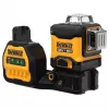 Laserwaterpas DeWalt DCE089D1G18-QW groene straal zelfnivellerend 360° met ontvangstcompatibiliteit