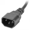 Lanberg Power Distribution Unit (PDU) 19 1U 10A 2m 5x Schuko-uitgangen zwart C14