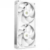 NZXT F280X RF-U28PN-W1 RGB 280 mm behuizingsventilator, 140 mm, 2400 rpm, 41 dB, wit