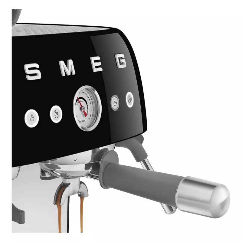 SMEG EGF03BLEU espressomachine. koffieautomaat 50s Style. zwart