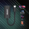UNITEK V1421A USB-grafische adapter zwart