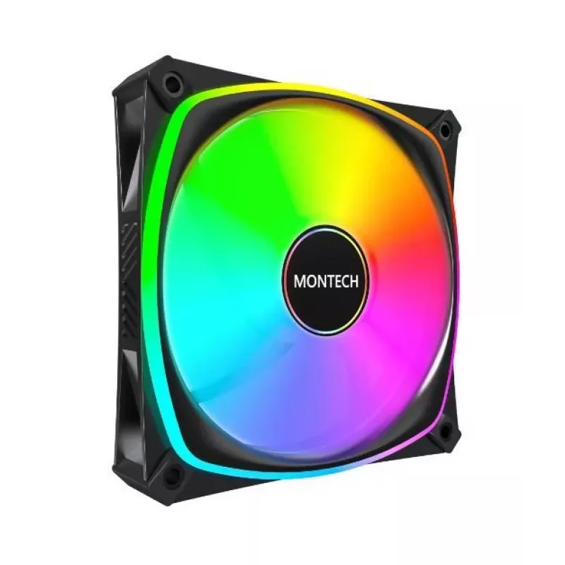 MONTECH AX120 PRO zwart 120mm ARGB 3-pack