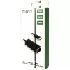 Inter-Tech Argus IT-811 - netwerkadapter - USB-C - Gigabit Ethernet - zwart (88885438)