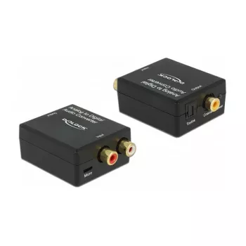 Audioconverter DeLOCK 63468 zwart