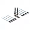 DeLOCK converter M.2 2280 Key B+M stekker naar 8 x SATA