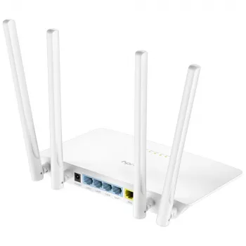 Tafelrouter Cudy WR1200 dualband Wi‑Fi 5 (802.11ac) 867 Mbit/s, 4x RJ‑45 LAN, wit