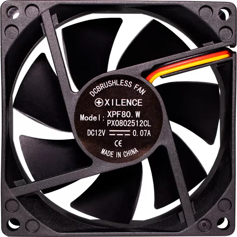 Xilence XF034 80mm zwarte behuizingsventilator