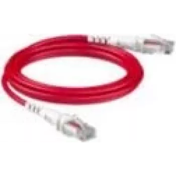 Patchsee ThePATCHCORD RJ45-patchkabel Cat. 6A, U/UTP, extra dun, Rood, 0,3 m (TPC-SR-U/1)