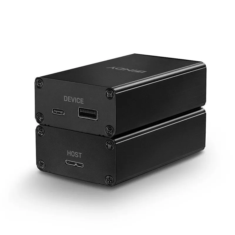 Lindy 43363 netwerk-extender netwerk-zender & -ontvanger zwart