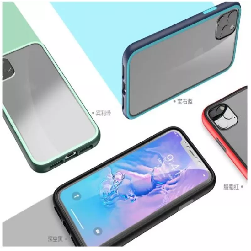 Telefoonhoesje COMMA Joy voor iPhone 11 Pro — schokbestendig, blauw