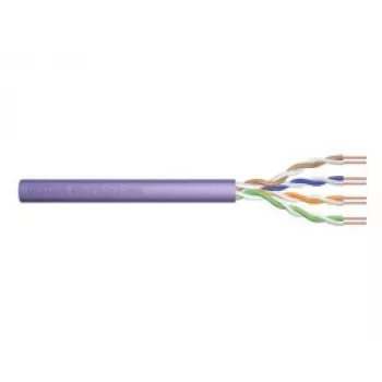 DIGITUS Professional - patchkabel - RJ-45 (M) naar RJ-45 (M) - 1,0 m - UTP - CAT 6e - afgeschermd, knikbestendig - geel (DK-1612-010/Y)