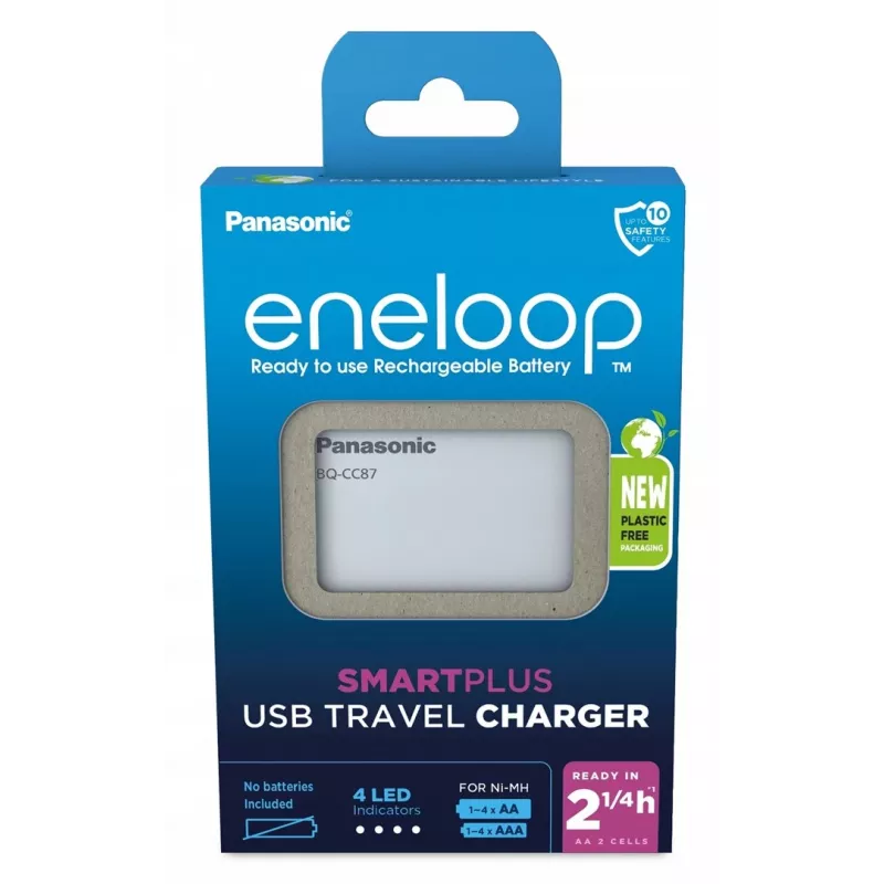 USB-accuoplader PANASONIC Eneloop Smartplus BQ-CC87 (BQ-CC87USB)