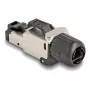 DeLOCK 86017 kabelverbinder RJ45/LSA zwart zilver stekker