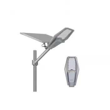 Solar-veiligheidslamp volt polska WARRIOR 360 met 40W-paneel, 36.000-mAh-accu en afstandsbediening