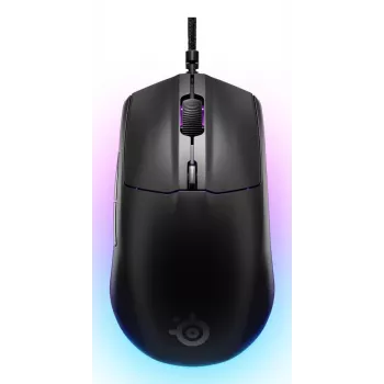 STEELSERIES Rival 3 Gen 2 muis zwart