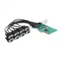 Delock PCI Express-kaart > 8x serieel R