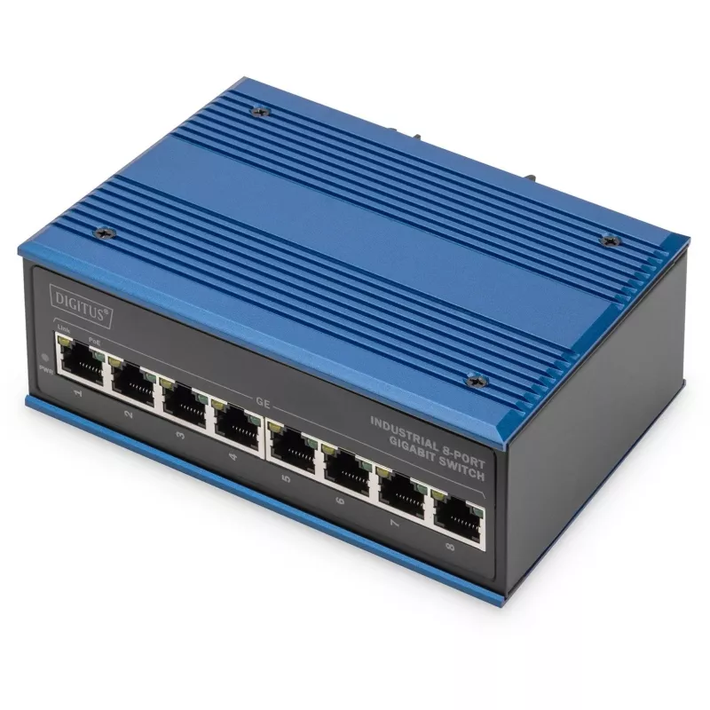 Unmanaged Switch Digitus DN-651121 8 poorten Gigabit Ethernet PoE