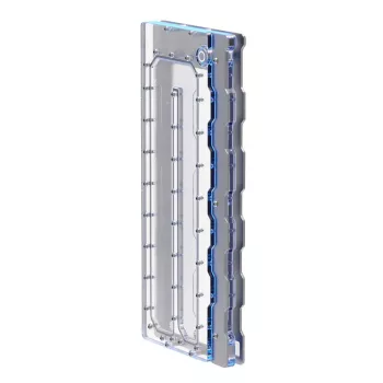 Distro Plate Triton Wraith 2.0 Elite — Distro Plate, zilveren oppervlak