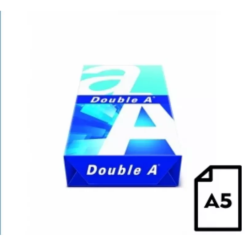 Papier Double A (A-kwaliteit), A5, 80g, 500 vel