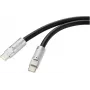 Renkforce USB-C®-kabel USB 2.0 USB-C®-stekker, USB-C®-stekker 1,00 m zwart RF-6056872 (RF-6056872)