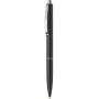Clip-on balpen met drukmechanisme Schneider K 15 zwart 50 stuks