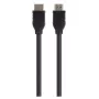 Belkin Standard - HDMI-kabel - HDMI (M) naar HDMI (M) - 3 m - dubbele isolatie - zwart - 4K-ondersteuning